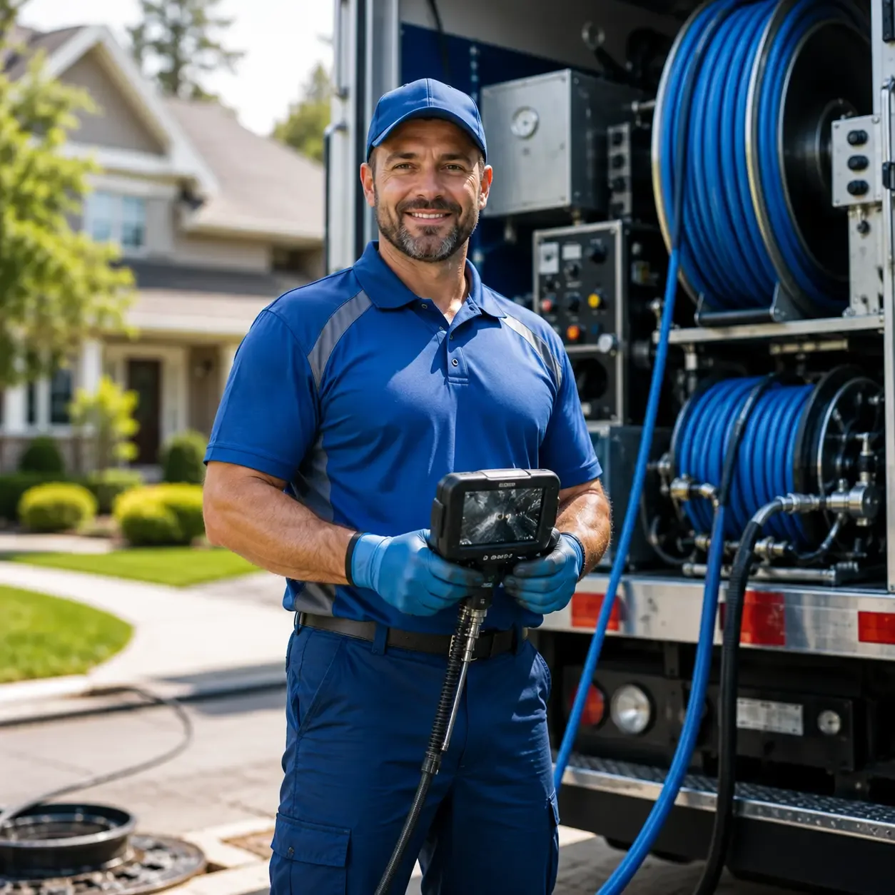 Local outdoor drain cleaning specialists in Bat Cave, NC